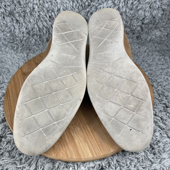 Clarks Leather Slip On Loafers Shoes Men's 11.5 M - Picture 6 of 9